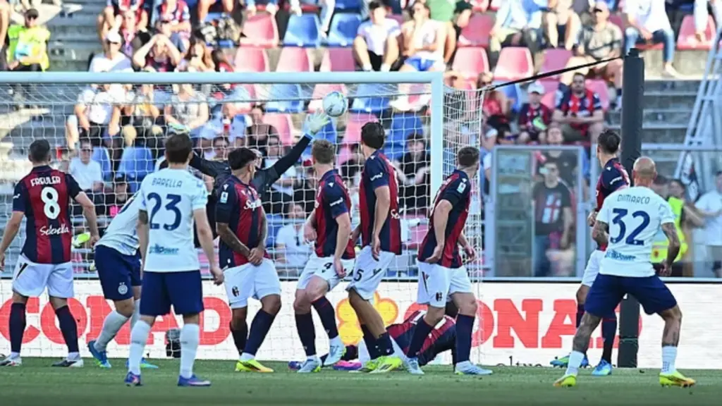 Serie A  Inter e mbyll me një barazim në Bologna  Diouf shpëton kampionët në fund