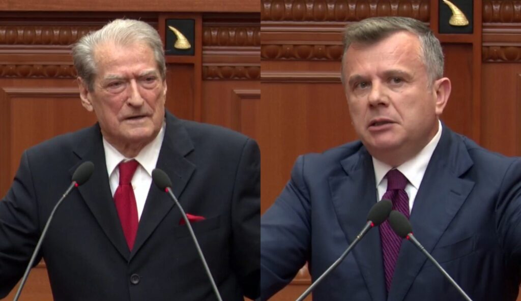 Replikat në Kuvend  Balla  Tu heqim patentë të fortëve të lagjes  Replikon Berisha
