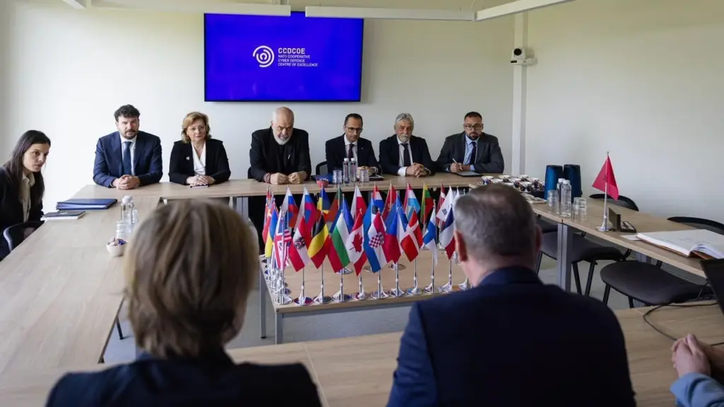 Rama nga Estonia  Shqipëria anëtare e Qendrës së Ekselencës për Mbrojtjen Kibernetike Bashkëpunuese të NATO s