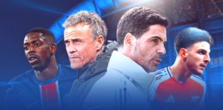 Formacionet zyrtare të finales së madhe të Champions League, ja lojëtarët e Arsenal dhe PSG