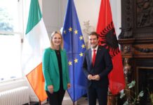 Hoxha pritet nga ministrja e Jashtme e Irlandës, Shqipëria drejt hapjes së ambasadës në Dublin
