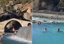 Llixhat e Bënjës/ Rama poston pamje të vizitorëve dhe aktiviteteve argëtuese: Pasqyrë e punës së përkushtuar për Shqipërinë turistike