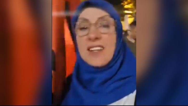 Mori pjesë në protestë  Shqipëria shpall  person të padëshiruar  Ikballe Hudutin për 15 vite  Lamallari  Veprimtaria e saj  kërcënim për vendin dhe sigurinë