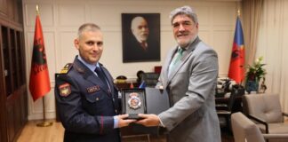 Policia e Shtetit dhe autoritetet spanjolle forcojnë bashkëpunimin, Hita takohet me ambasadorin Ventura, në fokus trafiku i drogës dhe emigracioni i paligjshëm