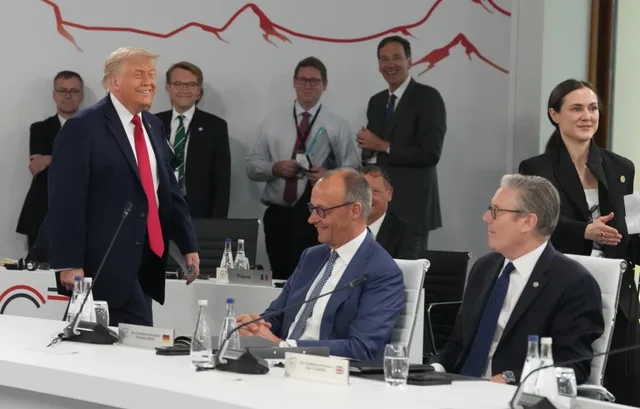  Unë jam bosi   thotë Trump pasi hyn me vonesë në takimin e G7 s