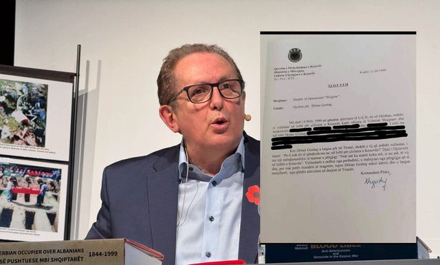 Flet Bardhyl Mahmuti, një nga drejtuesit e kupolës politike të UÇK-së: Faqeziu Dritan Goxhaj nuk përfaqëson UÇK-në