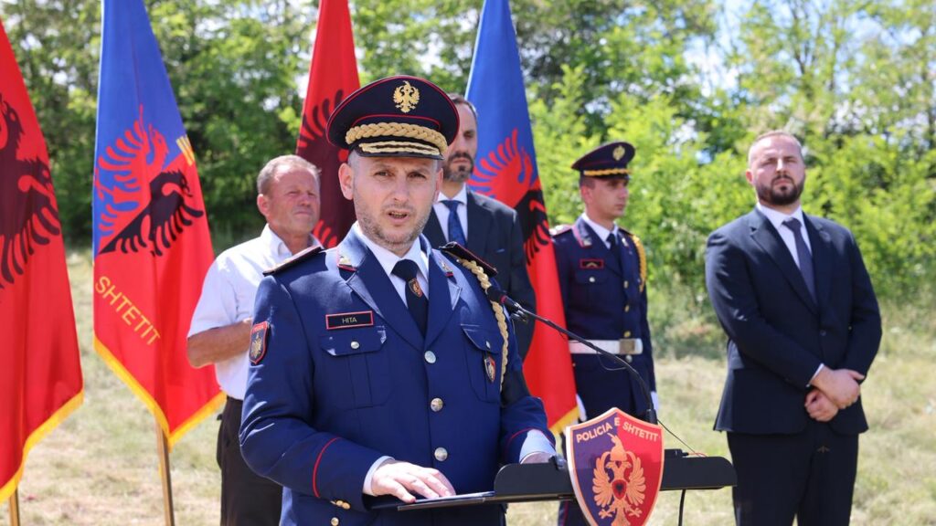 Kryepolici Hita për efektivin Enea Mekolli  Lamtumirë Heroi ynë  Sakrifica jote nuk do të harrohet kurrë