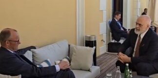 FOTOLAJM/ Edi Rama publikon foton e fundit nga Mali i Zi me Kancelarin Friedrich Merz