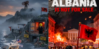 Propaganda pro-iraniane në protestat për Zvërnecin? Video “Lego” me AI paraqesin Shqipërinë si pjesë të rezistencës kundër Izraelit