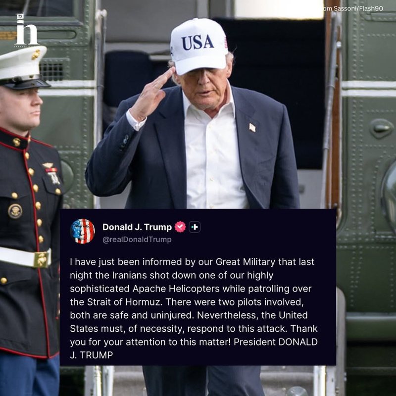 Trump  Irani goditi një nga helikopterët tanë më të sofistikuar  SHBA të duhet të përgjigjen