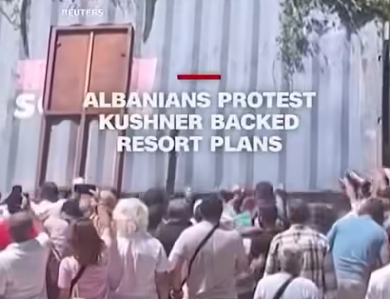 Lajmet e rreme prekin mediat botërore si CNN dhe Reuters  si u keqpërdorën pamjet e Kakomesë për investimet në Sazan apo në Zvërnec