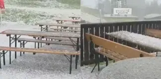 Mot i pazakontë në Evropën qendrore, stuhitë e forta shkaktojnë dëme në Austri dhe Slloveni