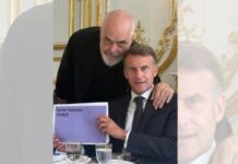 Takimi me Macron, Rama tregon detajet: Diskutuam mbështetjen e Francës për anëtarësimin e Shqipërisë në BE