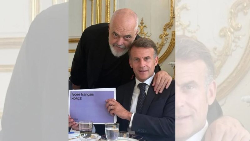 Takimi me Macron  Rama tregon detajet  Diskutuam mbështetjen e Francës për anëtarësimin e Shqipërisë në BE