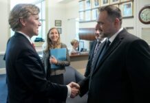 Ministri Nufi takon në Pentagon Nënsekretarin amerikan të Luftës për Politikat, Elbridge A. Colby