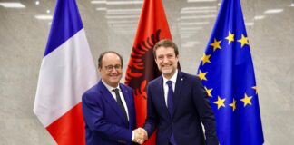 Ministri Hoxha takim me ish-Presidentin François Hollande: Franca rol thelbësor në përcaktimin e së ardhmes evropiane, zgjerim i bashkëpunimit dypalësh në nivelet më të larta