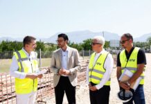 Karakaçi inspekton punimet për nënstacionin e ri elektrik të Kamzës: Investimet në energji në funksion të ruajtjes së mjedisit