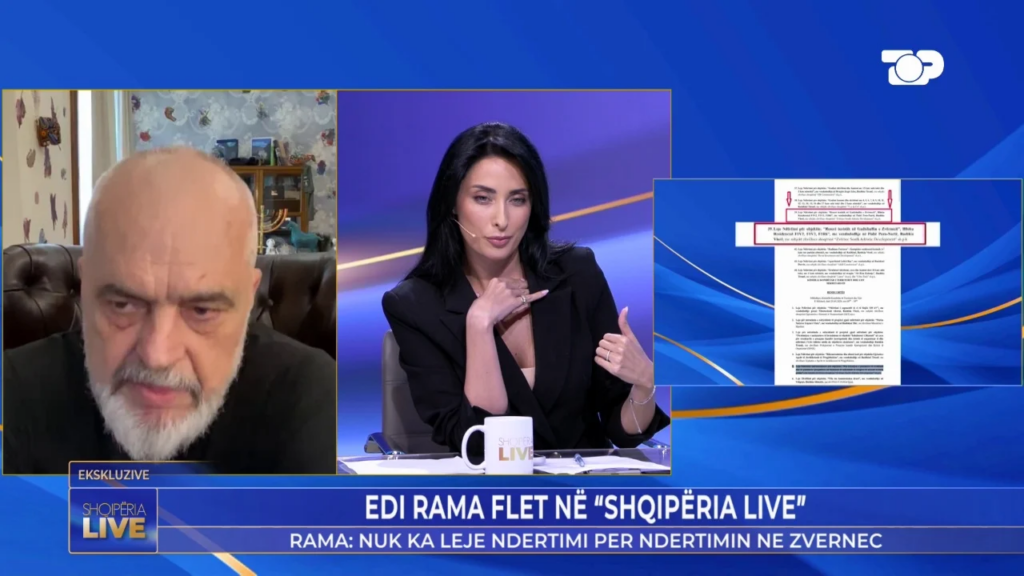 Shqipëria Live  Fletë arresti për Artur Shehun dhe prona në Zvërnec  Rama  Toka nuk është e askujt  atë investim Vlora e do