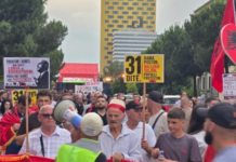 Nis protesta e 31-të në Tiranë