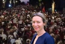 FOTOLAJM/ Protesta e 11 e qytetarëve, Lea Ypi publikon pamjet nga tubimi: Shumë krenare!