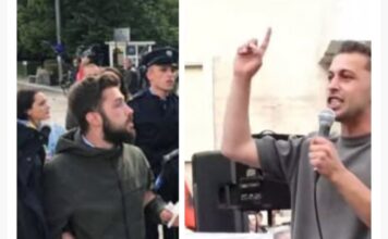 I arrestuar dy herë në Kosovë, “huligani” i VV-së bën thirrje për revolucion nga protesta në Shqipëri