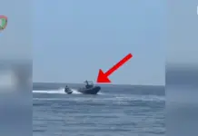 Shmanget incidenti i rëndë në Himarë, policia ndalon gomonen pa drejtues, kishte rënë në det gjatë lëvizjes pasi ishte dëmtuar në këmbë