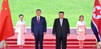 Xi Jinping vizitë zyrtarë në Korenë e Veriut, pritet nga Kim Jong Un me paradë ushtarake e flamuj kinez, ja çfarë do diskutojnë dy liderët