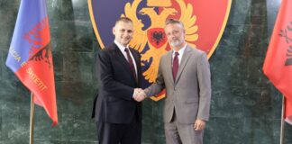 Takim institucional mes Policisë së Shtetit dhe Ambasadorit të Suedisë
