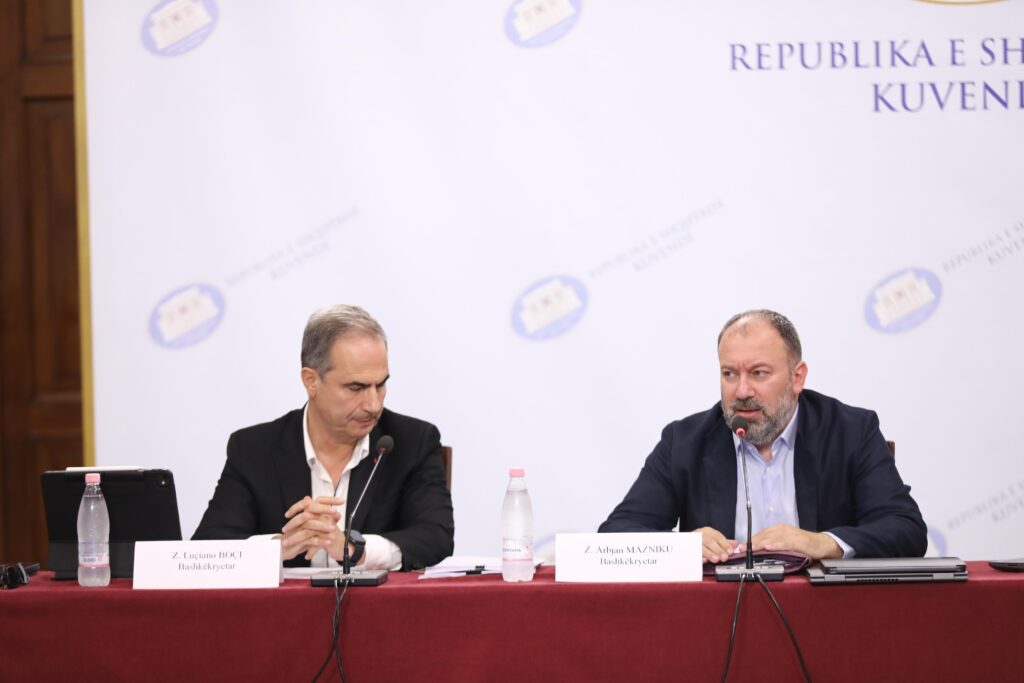 Debate në Komisionin e territoriales  Mazniku  Ju vetëm keni folur  ne kemi bërë punën  Kujt ia kërkoni përgjegjësinë për punën që duhet të bëni ju 