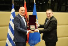 Ministri Nufi vizitë zyrtare në Athinë, mikpritet nga homologu grek, Nikos Dendias