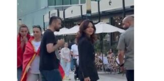 Momenti kur protestuesit thërrasin Spiropalin: Eja në protestë, ish-Kryetarja e Kuvendit: Të gjithë kanë të drejtë të protestojnë