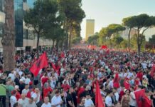 Protesta e 25-të në Tiranë