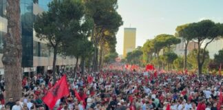 Protesta e 25-të në Tiranë