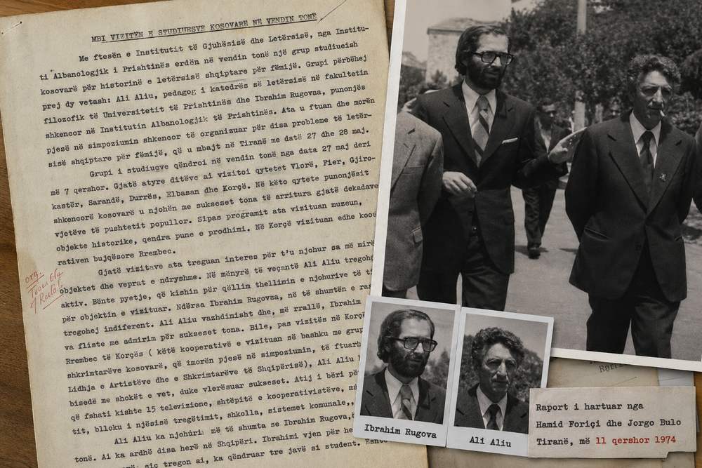 Dokumenti i Sigurimit për Ibrahim Rugovën në vitin 1974   Fliste pak  admironte rendin në Shqipëri dhe bleu vetëm  Kapitalin  e Marksit 