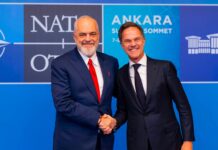 Krah Melonit, Erdogan dhe Mark Rutte, kryeministri Rama publikon fotografitë e shkrepura në Samitin e NATO-s në Ankara