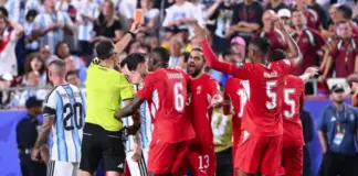 Polemikat në ndeshjen Argjentinë-Zvicër, IFAB hedh poshtë vendimin e VAR: Kartoni i kuq për Embolon nuk duhej të jepej