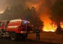 Zjarre masive në jugperëndim të Francës, evakuohen mbi 20 mijë persona, rritja e temperaturave përkeqëson situatën
