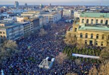 Protestë në Gjermani kundër partisë së ekstremit të djathtë, AFD