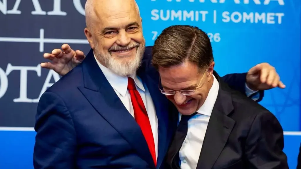Samiti i radhës i NATO s do të mbahet në Tiranë  Rama publikon foton krah Rutte  Ai momenti i krenarisë kur të bëhet zemra mal