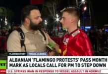 Mediat e Moskës dhe Teheranit raportojnë për “flamingot”