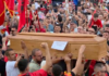 Dhuna, arkivoli dhe vajtojcat, ‘çmendina’ që ndoti protestën