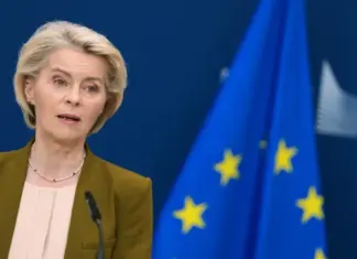 Von der Leyen mbërrin në Kiev për të diskutuar anëtarësimin në BE me Zelenskyn