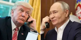 Putin dhe Trump zhvillojnë bisedë telefonike, në fokus lufta në Ukrainë para samitit të NATO-s