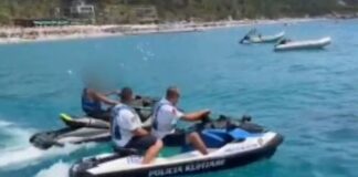 Himarë/ Kreu manovra të rrezikshme me Jet Ski, policia bllokon mjetin dhe gjobit drejtuesin