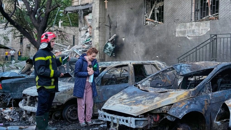 Rusia godet Ukrainën me sulme ajrore   një i vdekur dhe shtatë të plagosur në Kiev