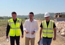 Karakaçi inspekton punimet e bypass-it të Tiranës: Nyje strategjike për lidhjen e korridoreve kombëtare