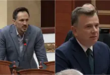 “Përpara nuk ke më Saliun, por rininë shqiptare”/ Muçi përplaset me Ballën, kreu i Grupit të PS: Hyre këtu hajdutshe, flamingot nuk rrinë me llumin
