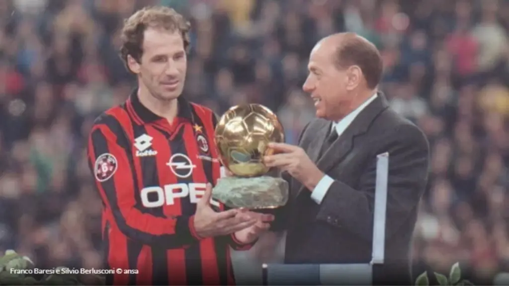 Mbreti pa Top të Artë  Trofeun që Baresit bota ia mohoi  Berlusconi ia dhuroi  Në shtëpinë e tij qëndron ende një kopje origjinale e trofeut