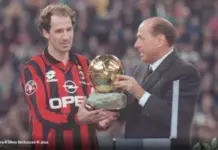 Mbreti pa Top të Artë/ Trofeun që Baresit bota ia mohoi, Berlusconi ia dhuroi. Në shtëpinë e tij qëndron ende një kopje origjinale e trofeut