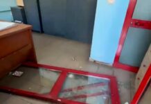 Lamallari publikon pamjet nga dëmet në Komisariatin nr. 3 dhe dënon aktet e dhunës